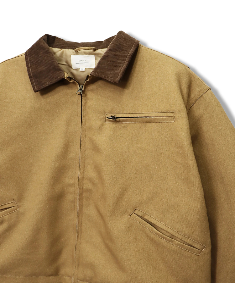CORISCO(コリスコ) |ダック薄中綿ジャケット（MENS/WOMENS)