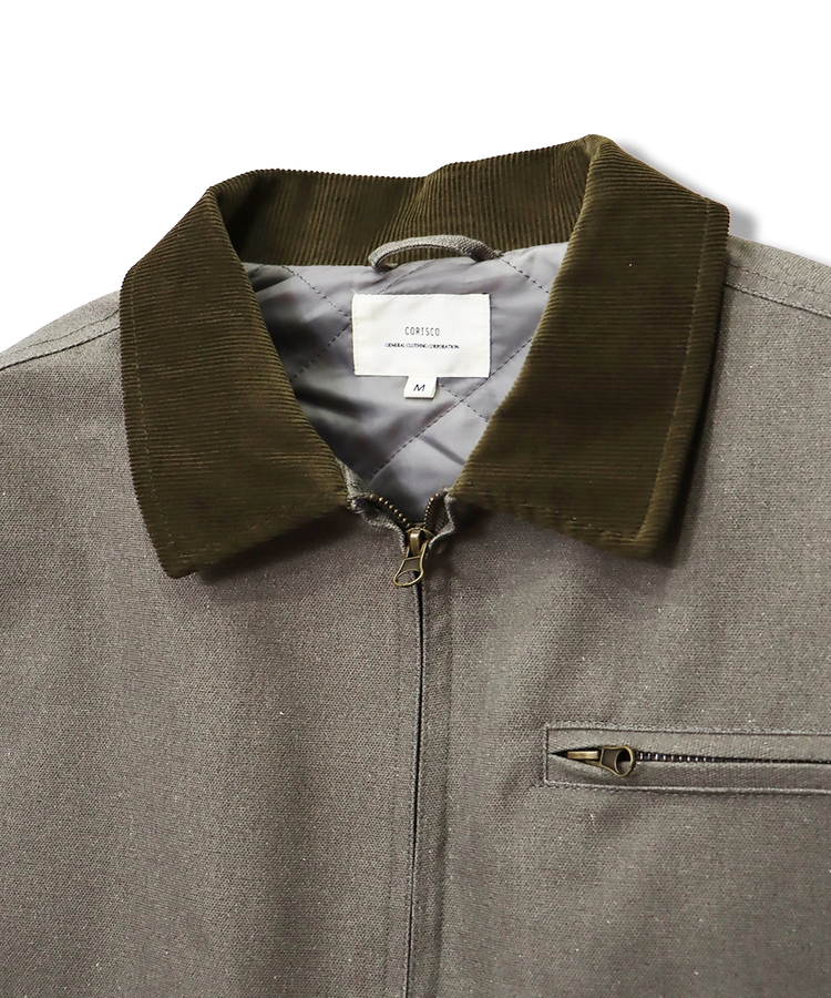 CORISCO(コリスコ) |ダック薄中綿ジャケット（MENS/WOMENS)