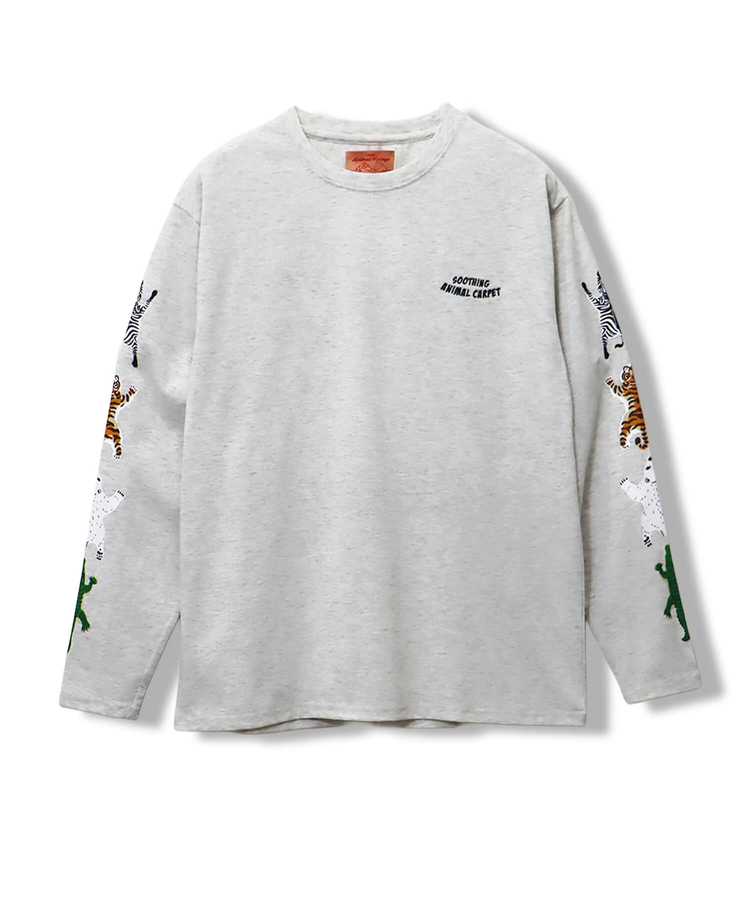 CORISCO(コリスコ) |CORISCO袖アニマルラグ柄ロンTEE(MENS/WOMENS）