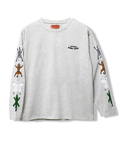 CORISCO(コリスコ) |CORISCO袖アニマルラグ柄ロンTEE(MENS/WOMENS）