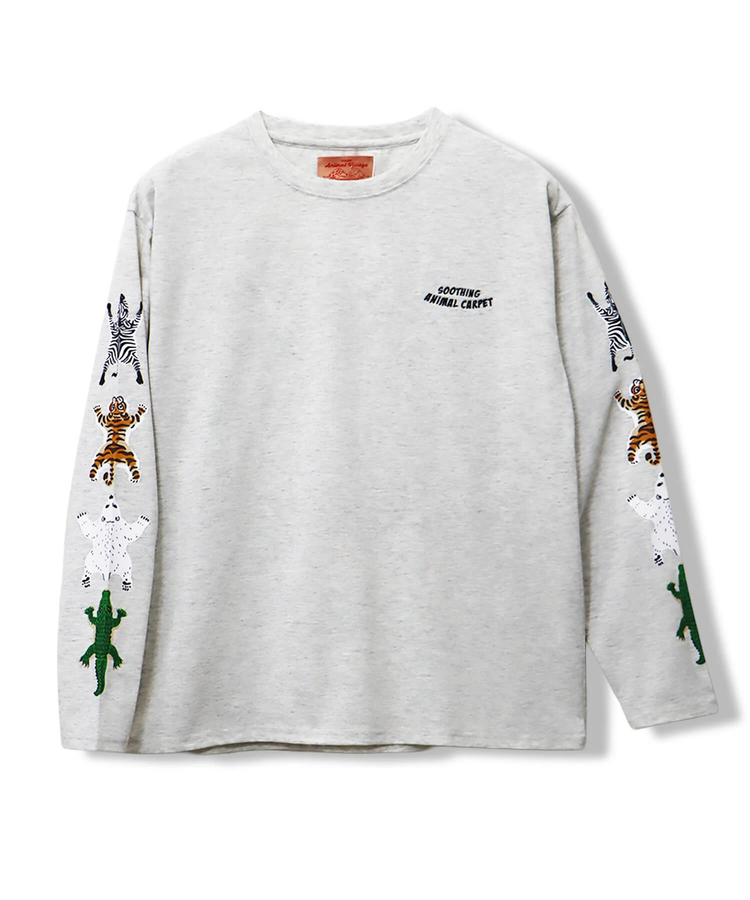 CORISCO(コリスコ) |CORISCO袖アニマルラグ柄ロンTEE(MENS/WOMENS）