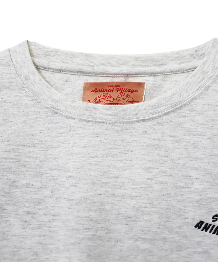 CORISCO(コリスコ) |CORISCO袖アニマルラグ柄ロンTEE(MENS/WOMENS）