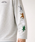 CORISCO(コリスコ) |CORISCO袖アニマルラグ柄ロンTEE(MENS/WOMENS）