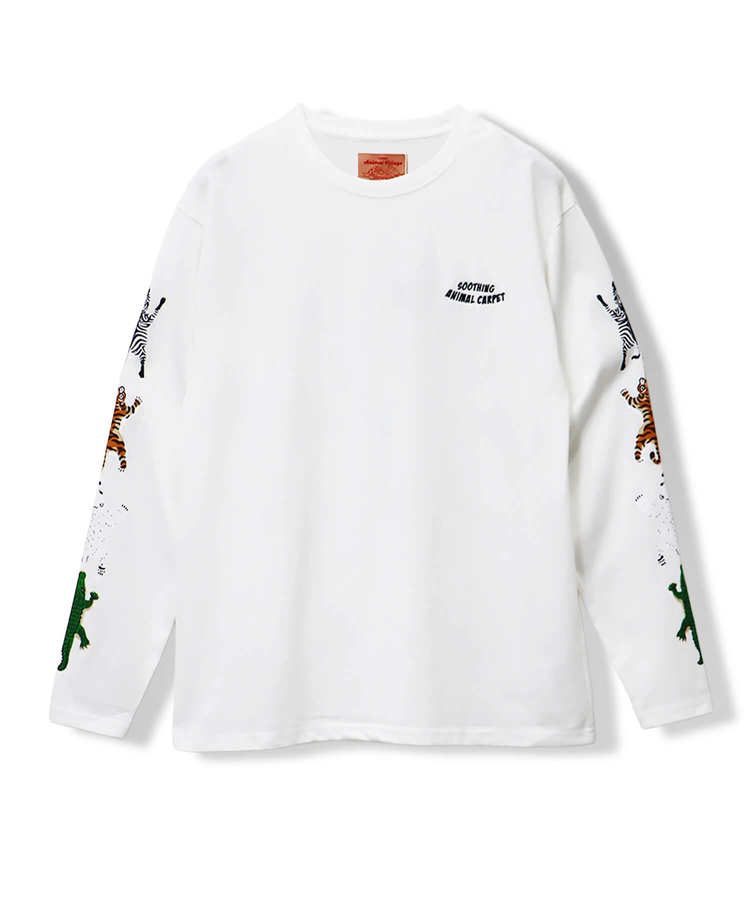CORISCO(コリスコ) |CORISCO袖アニマルラグ柄ロンTEE(MENS/WOMENS）