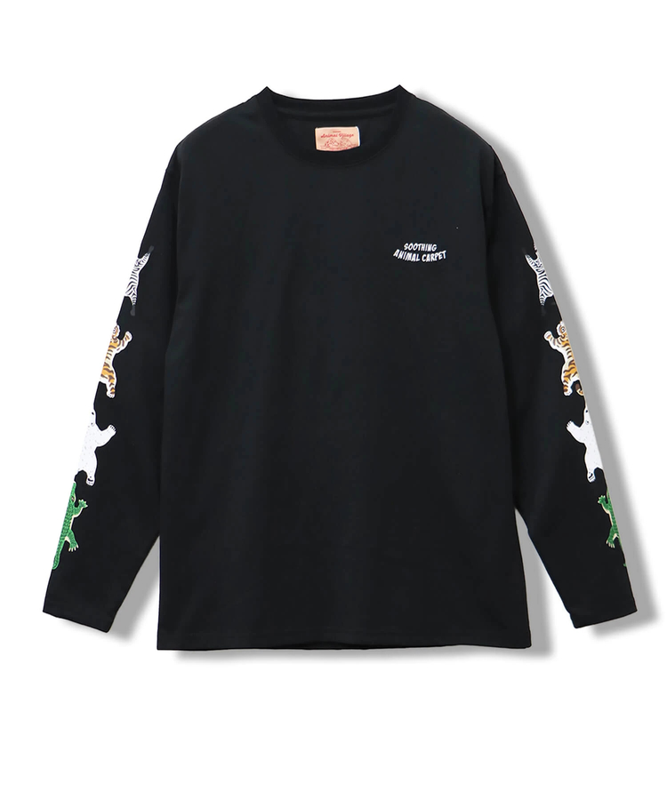 CORISCO(コリスコ) |CORISCO袖アニマルラグ柄ロンTEE(MENS/WOMENS）
