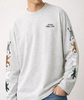 CORISCO(コリスコ) |CORISCO袖アニマルラグ柄ロンTEE(MENS/WOMENS）