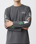 CORISCO(コリスコ) |CORISCO袖アニマルラグ柄ロンTEE(MENS/WOMENS）