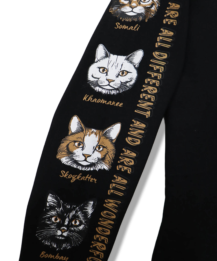 CORISCO(コリスコ) |CORISCO袖アニマルフェイス柄ロンTEE(MENS/WOMENS）