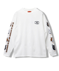 CORISCO(コリスコ) |CORISCO袖アニマルフェイス柄ロンTEE(MENS/WOMENS）