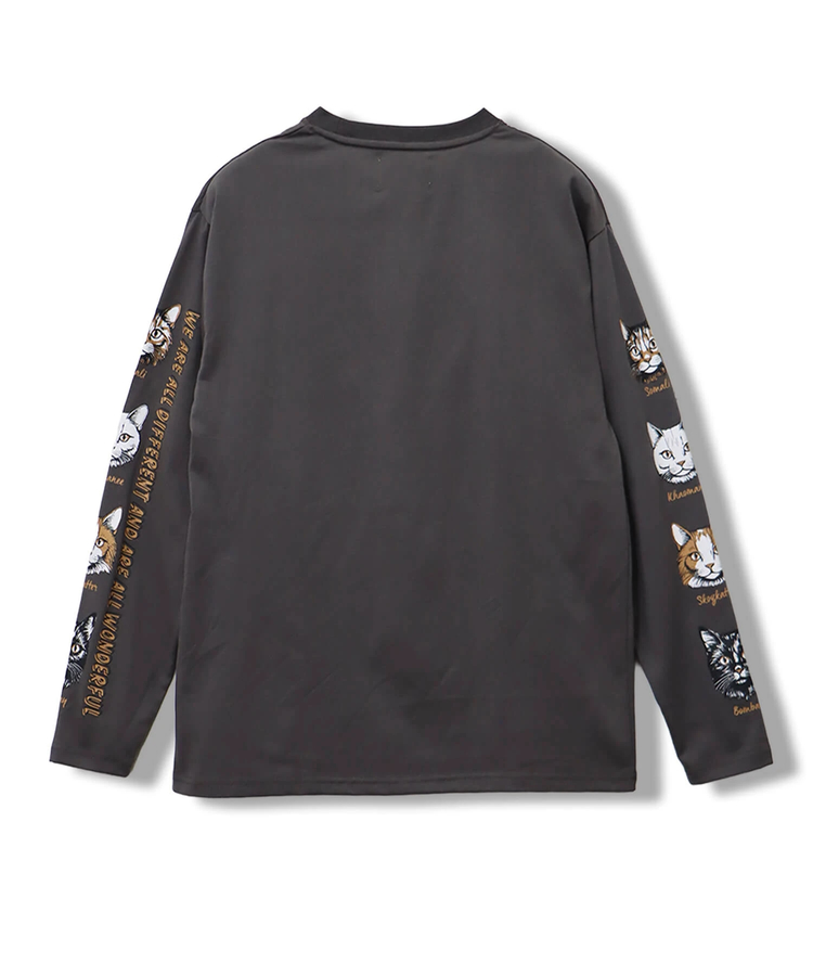 CORISCO(コリスコ) |CORISCO袖アニマルフェイス柄ロンTEE(MENS/WOMENS）