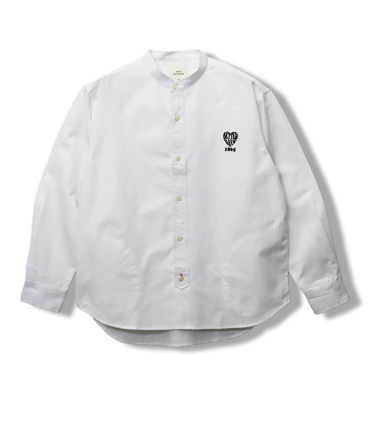 CORISCO(コリスコ) |CORISCOワンポイントフロッキーオックスシャツ(MENS/WOMENS）