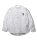 CORISCO(コリスコ) |CORISCOワンポイントフロッキーオックスシャツ(MENS/WOMENS）