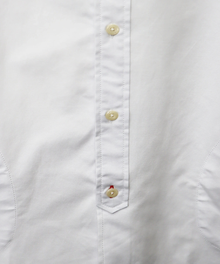 CORISCO(コリスコ) |CORISCOワンポイントフロッキーオックスシャツ(MENS/WOMENS）