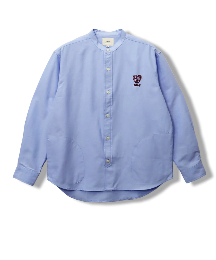 CORISCO(コリスコ) |CORISCOワンポイントフロッキーオックスシャツ(MENS/WOMENS）