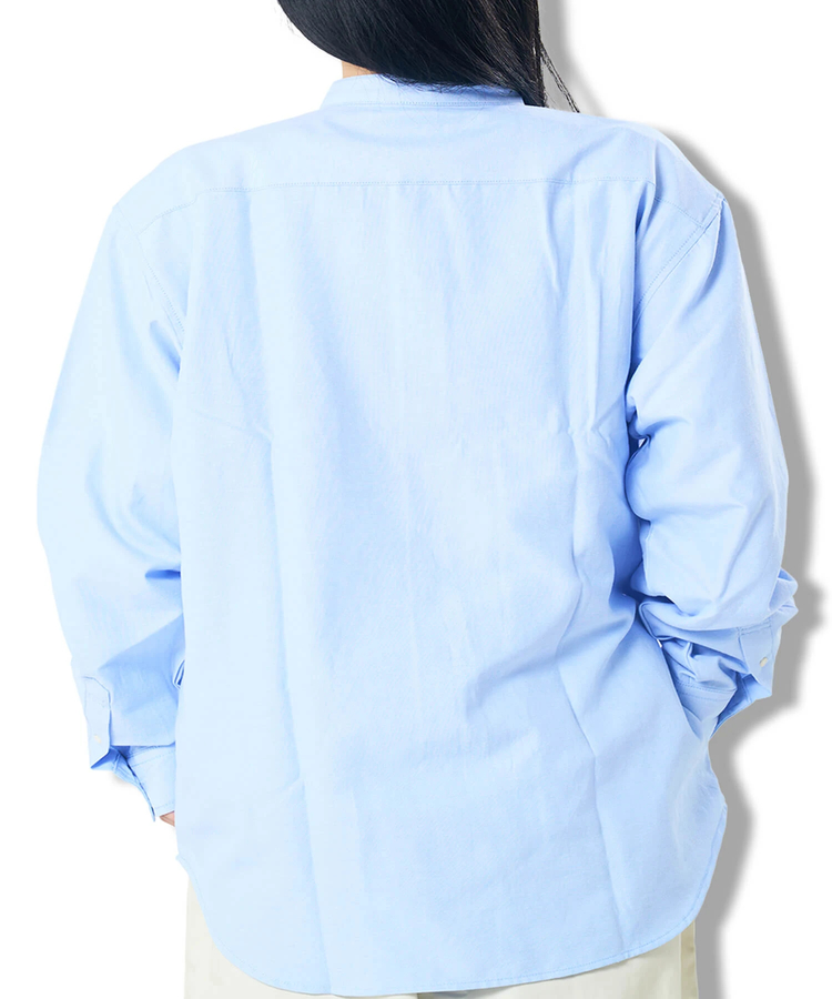 CORISCO(コリスコ) |CORISCOワンポイントフロッキーオックスシャツ(MENS/WOMENS）
