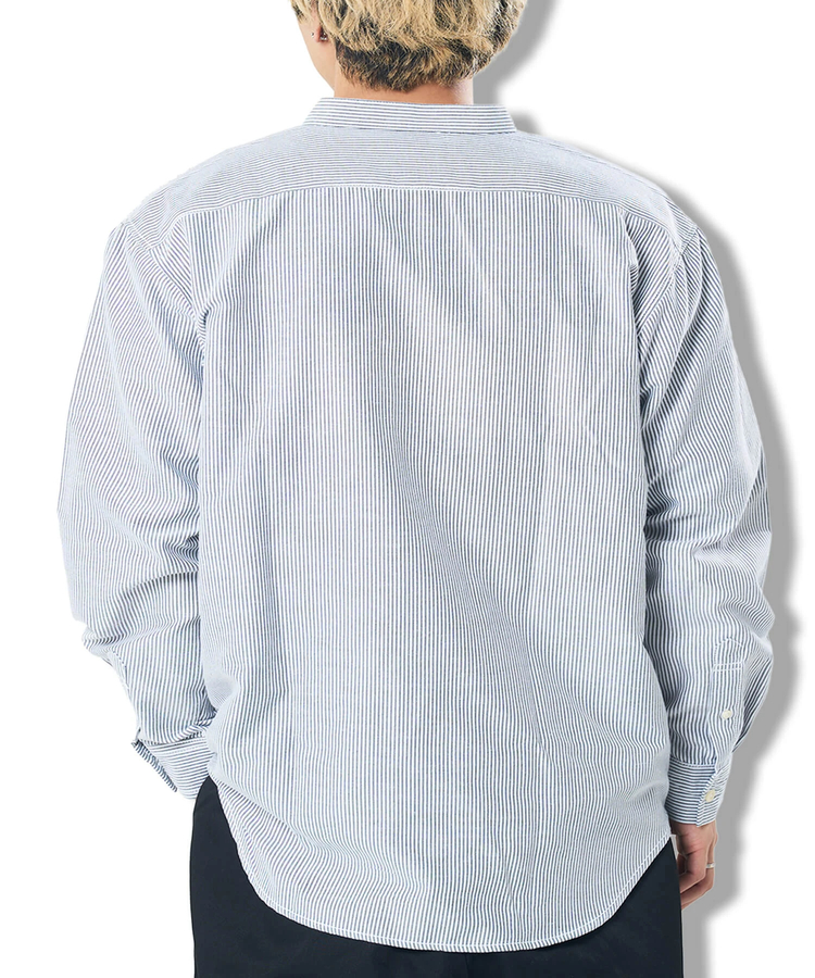 CORISCO(コリスコ) |CORISCOワンポイントフロッキーオックスシャツ(MENS/WOMENS）