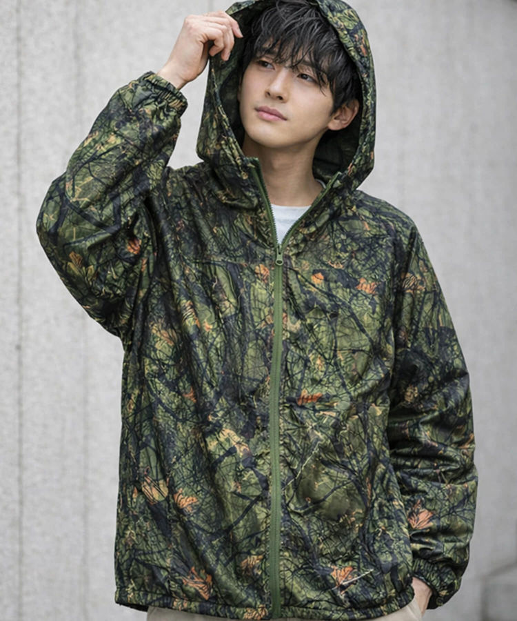 CORISCO(コリスコ) |CORISCOカットサッカーカモフラ柄ジップパーカー(MENS/WOMENS)