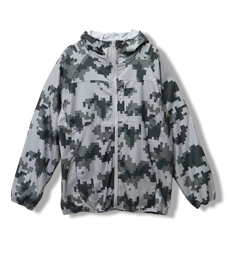 CORISCO(コリスコ) |CORISCOカットサッカーカモフラ柄ジップパーカー(MENS/WOMENS)