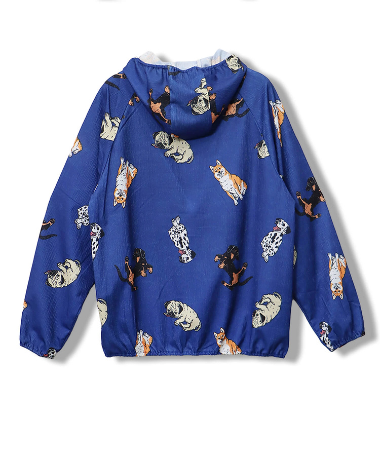 CORISCO(コリスコ) |CORISCOカットサッカーアニマル柄ジップパーカー(MENS/WOMENS)