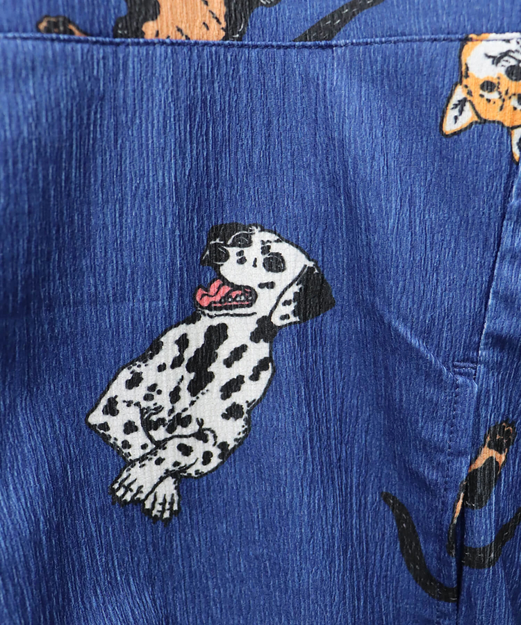 CORISCO(コリスコ) |CORISCOカットサッカーアニマル柄ジップパーカー(MENS/WOMENS)