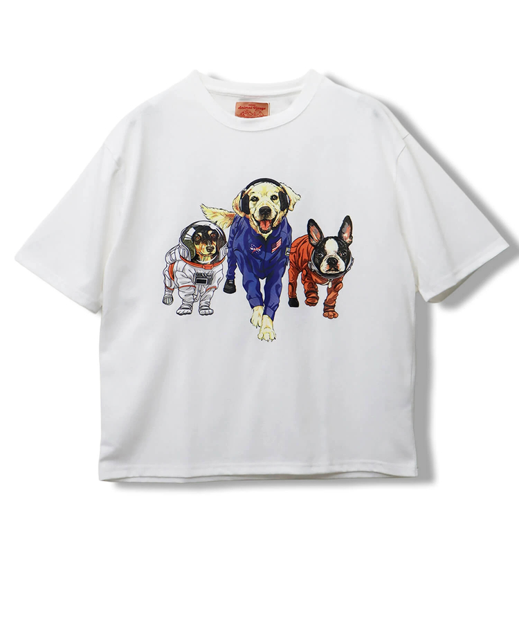 CORISCO(コリスコ) |CORISCOアニマル宇宙柄TEE(MENS/WOMENS)