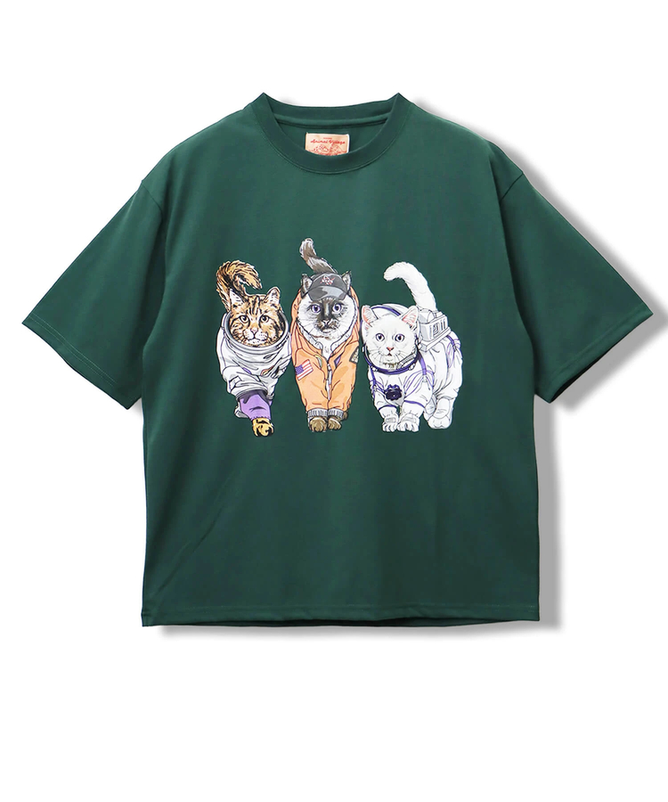 CORISCO(コリスコ) |CORISCOアニマル宇宙柄TEE(MENS/WOMENS)