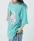 CORISCO(コリスコ) |CORISCOアニマル宇宙柄TEE(MENS/WOMENS)