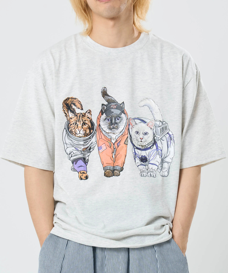 CORISCO(コリスコ) |CORISCOアニマル宇宙柄TEE(MENS/WOMENS)