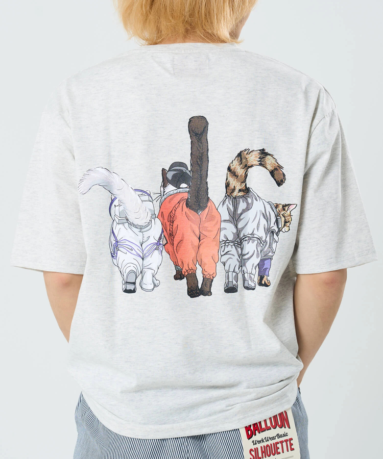 CORISCO(コリスコ) |CORISCOアニマル宇宙柄TEE(MENS/WOMENS)