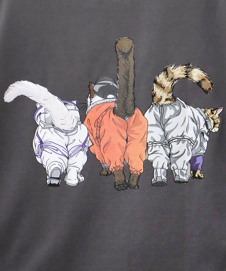 CORISCO(コリスコ) |CORISCOアニマル宇宙柄TEE(MENS/WOMENS)