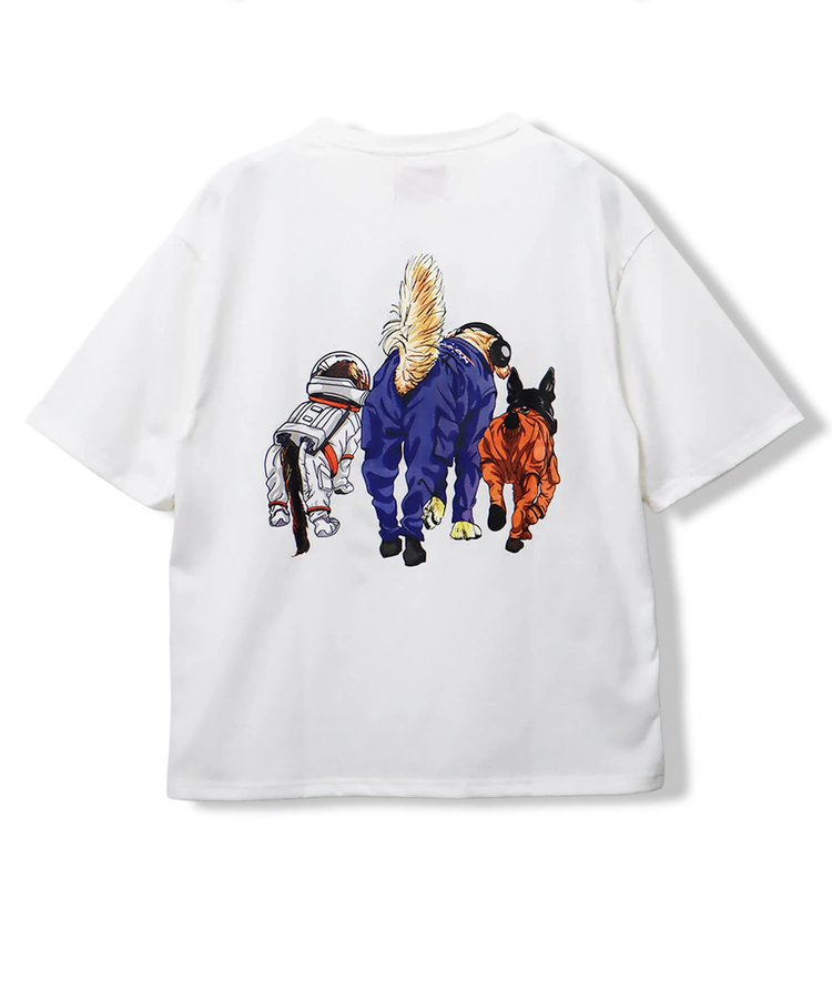 CORISCO(コリスコ) |CORISCOアニマル宇宙柄TEE(MENS/WOMENS)