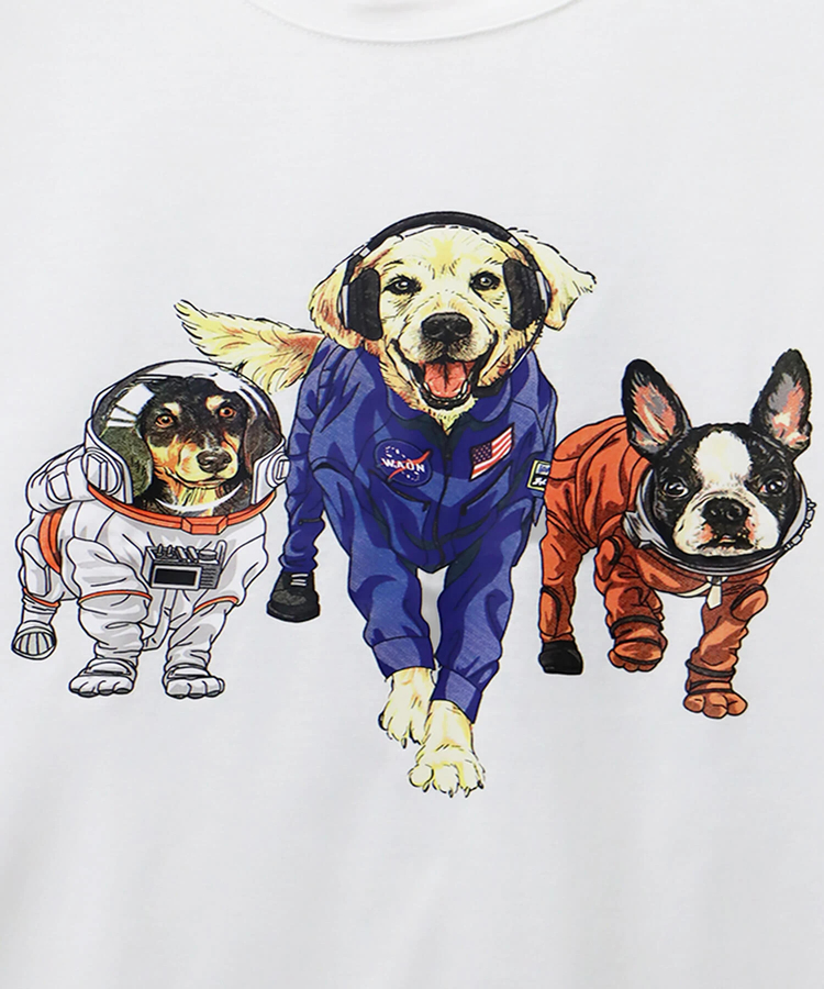 CORISCO(コリスコ) |CORISCOアニマル宇宙柄TEE(MENS/WOMENS)