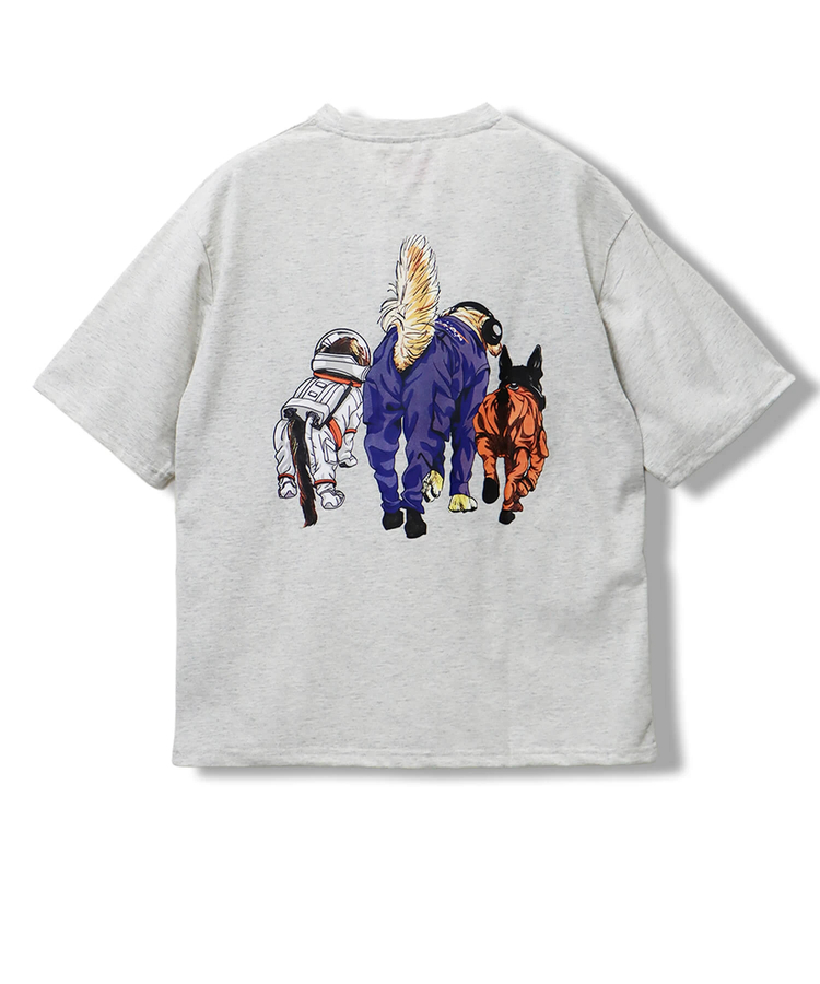 CORISCO(コリスコ) |CORISCOアニマル宇宙柄TEE(MENS/WOMENS)