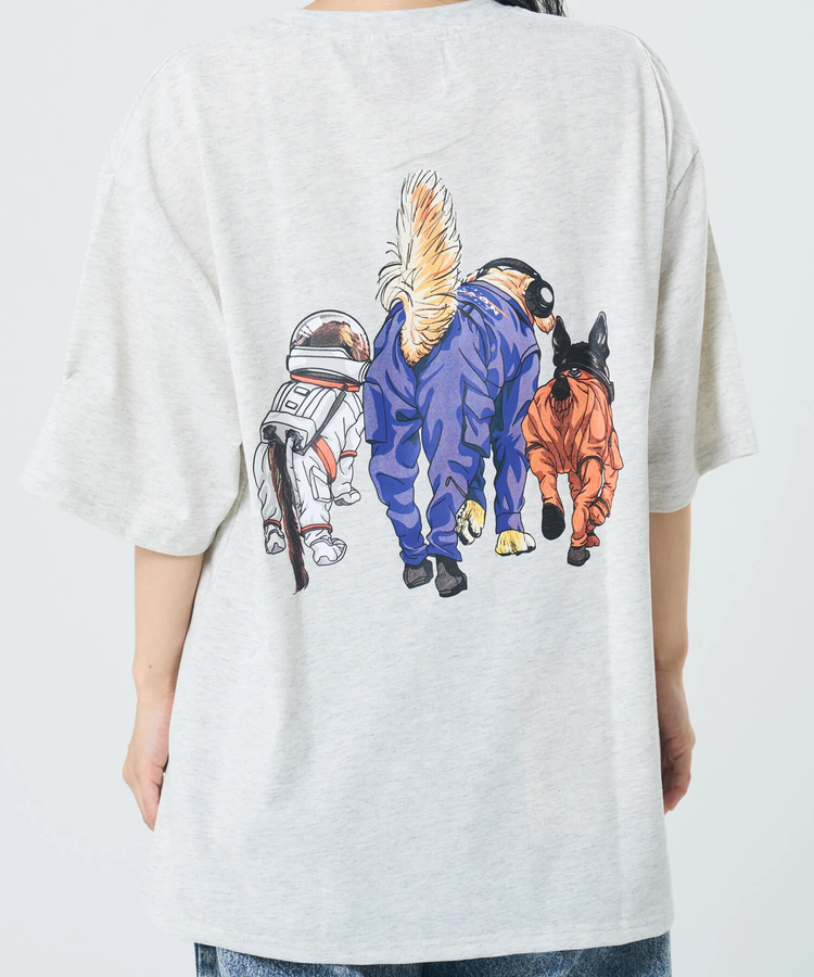 CORISCO(コリスコ) |CORISCOアニマル宇宙柄TEE(MENS/WOMENS)