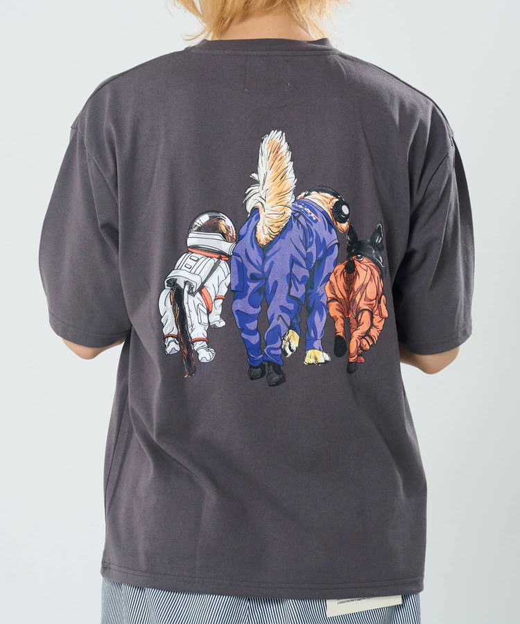 CORISCO(コリスコ) |CORISCOアニマル宇宙柄TEE(MENS/WOMENS)