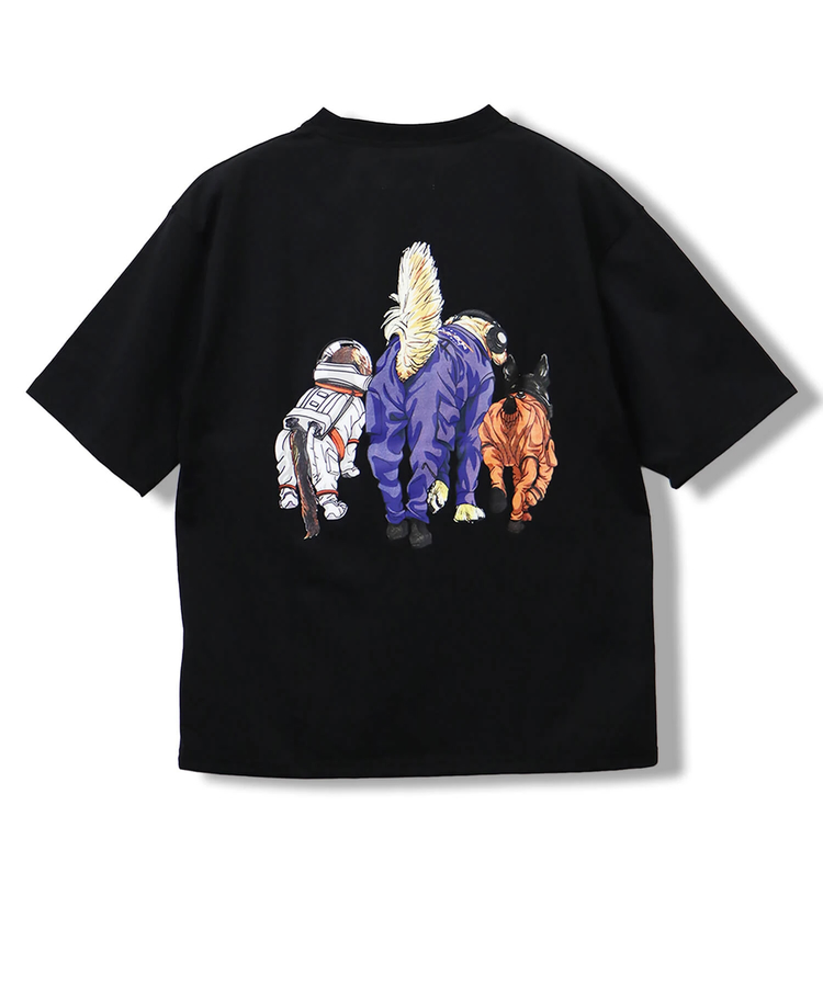 CORISCO(コリスコ) |CORISCOアニマル宇宙柄TEE(MENS/WOMENS)