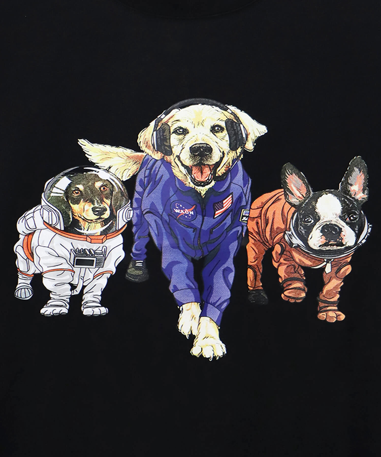 CORISCO(コリスコ) |CORISCOアニマル宇宙柄TEE(MENS/WOMENS)