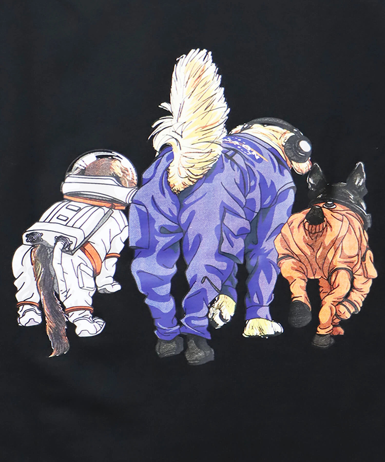 CORISCO(コリスコ) |CORISCOアニマル宇宙柄TEE(MENS/WOMENS)
