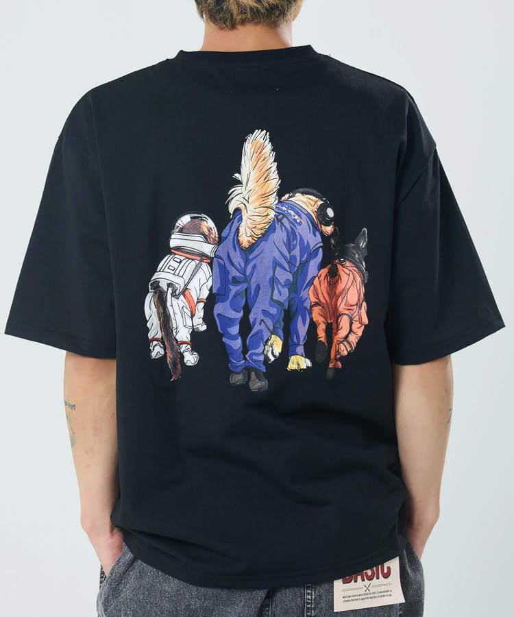 CORISCO(コリスコ) |CORISCOアニマル宇宙柄TEE(MENS/WOMENS)