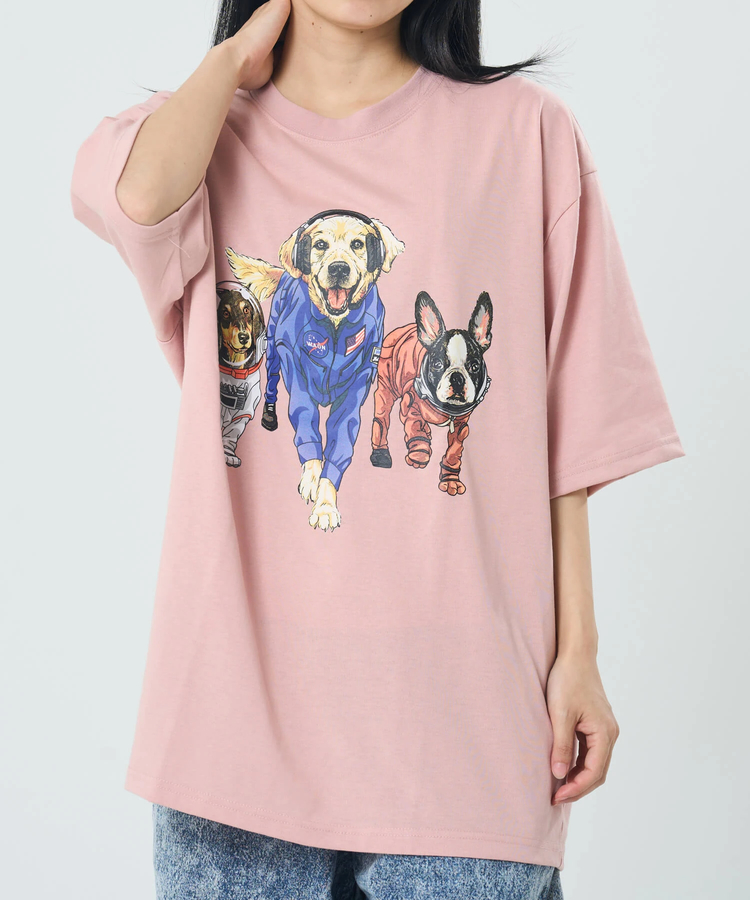 CORISCO(コリスコ) |CORISCOアニマル宇宙柄TEE(MENS/WOMENS)