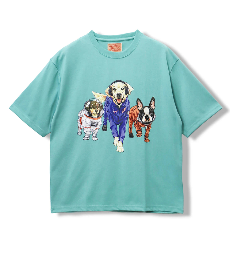 CORISCO(コリスコ) |CORISCOアニマル宇宙柄TEE(MENS/WOMENS)