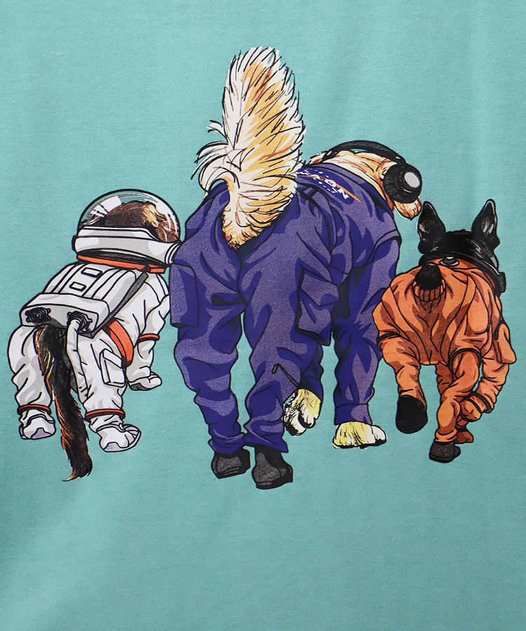 CORISCO(コリスコ) |CORISCOアニマル宇宙柄TEE(MENS/WOMENS)