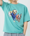 CORISCO(コリスコ) |CORISCOアニマル宇宙柄TEE(MENS/WOMENS)