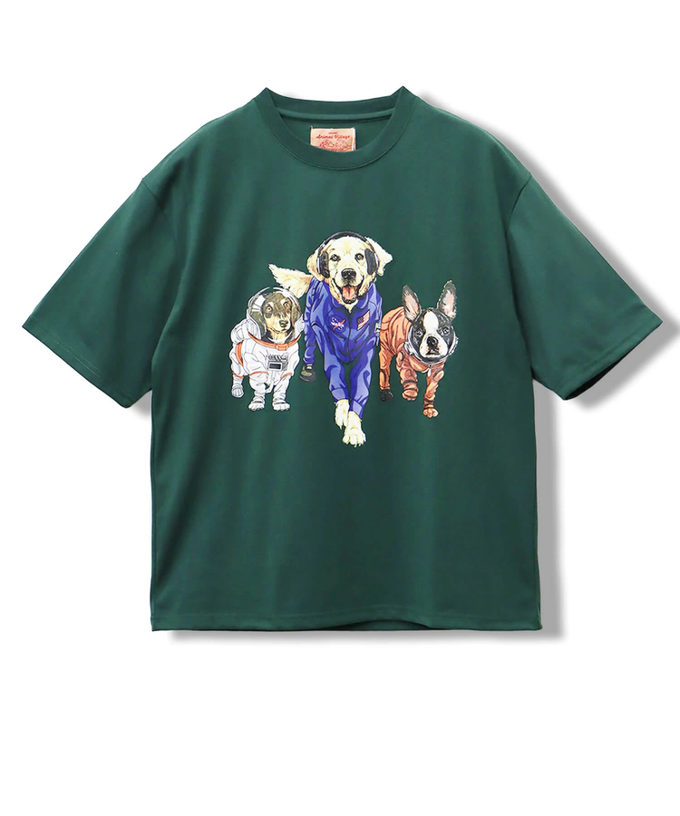 CORISCO(コリスコ) |CORISCOアニマル宇宙柄TEE(MENS/WOMENS)