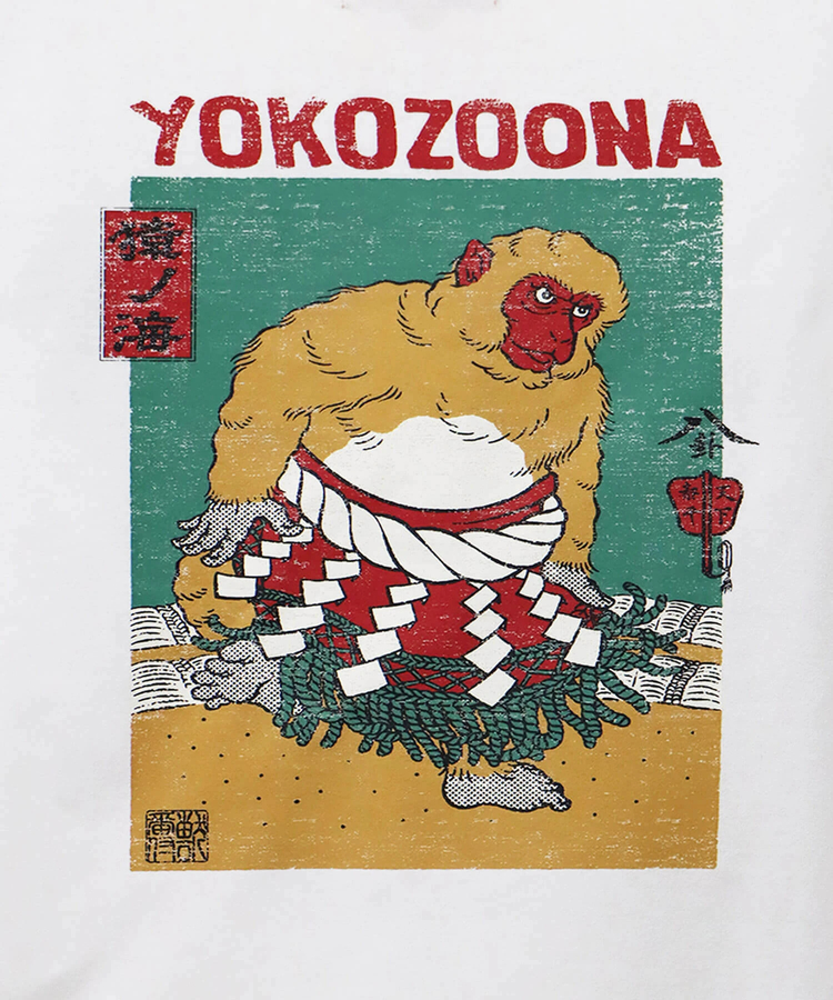 CORISCO(コリスコ) |CORISCOアニマルヨコヅナ柄TEE(MENS/WOMENS)