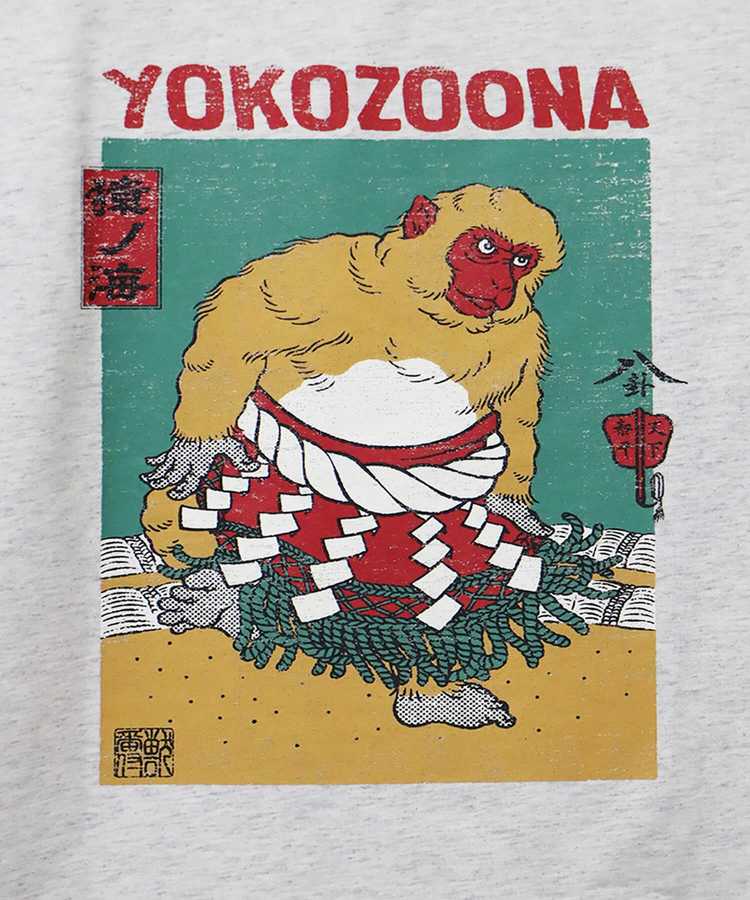 CORISCO(コリスコ) |CORISCOアニマルヨコヅナ柄TEE(MENS/WOMENS)