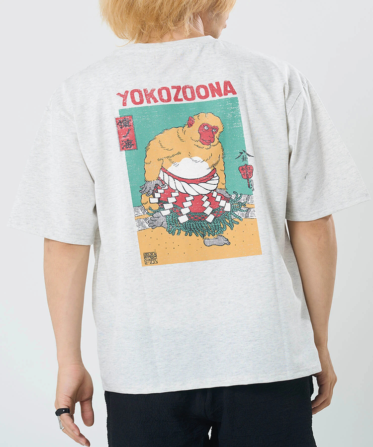 CORISCO(コリスコ) |CORISCOアニマルヨコヅナ柄TEE(MENS/WOMENS)