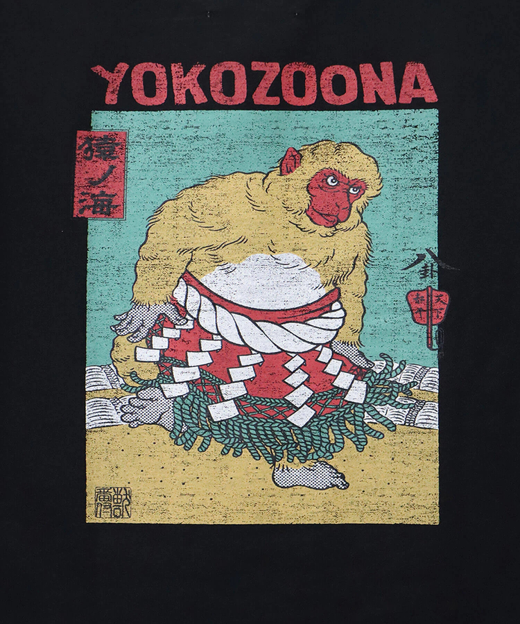 CORISCO(コリスコ) |CORISCOアニマルヨコヅナ柄TEE(MENS/WOMENS)