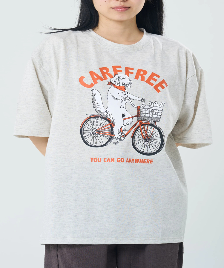 CORISCO(コリスコ) |CORISCOアニマルサイクル柄TEE(MENS/WOMENS)