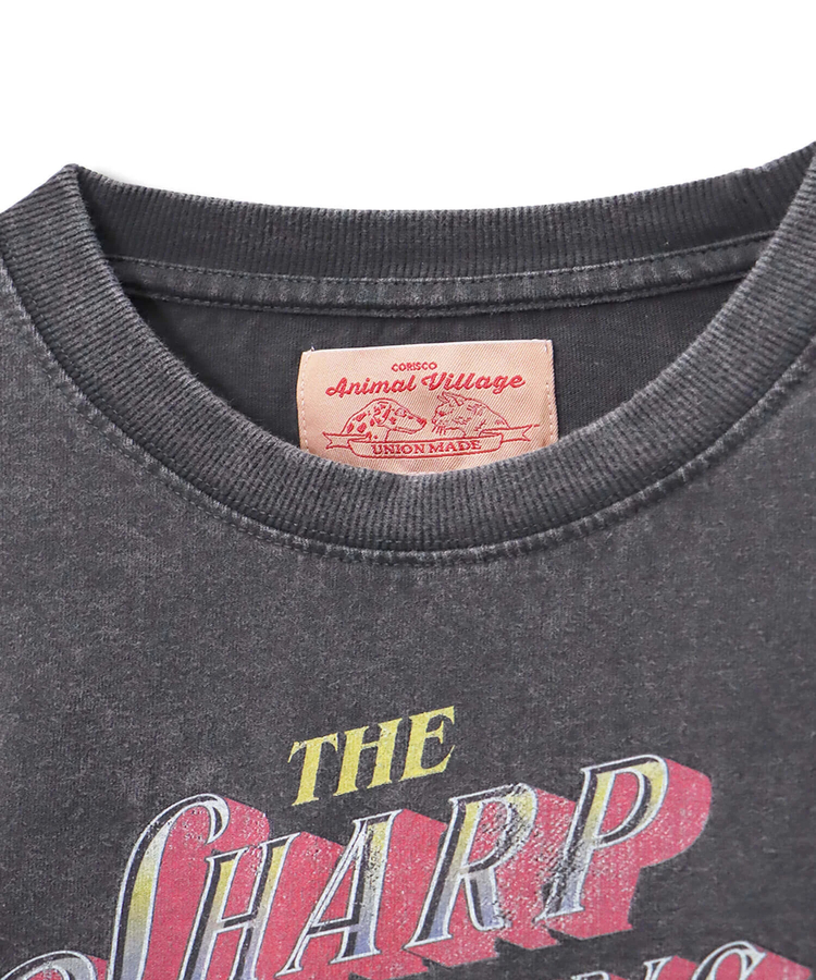 CORISCO(コリスコ) |CORISCOスノーウォッシュロックアニマル柄TEE(MENS/WOMENS)